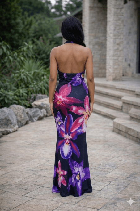 Noir orchidée