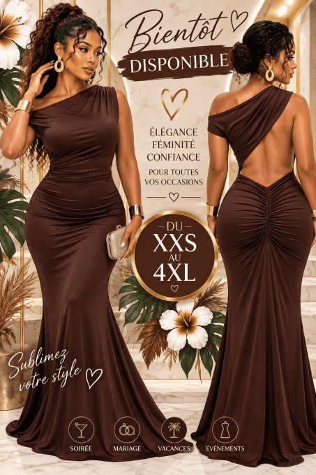 Robe dos nu 